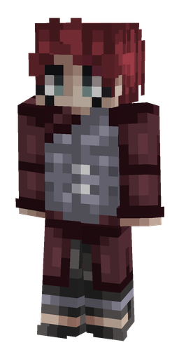 Black skin: body, front render