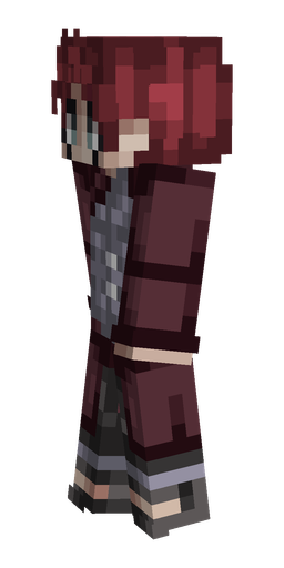 Black skin: body, left side render