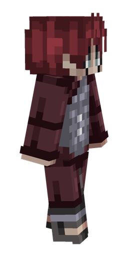 Black skin: body, right side render