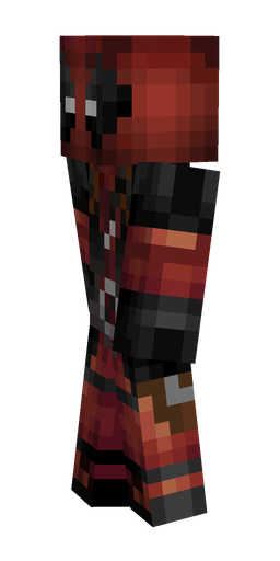 Black skin: body, left side render