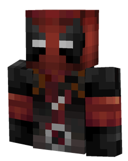 Black skin: bust render