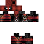 Black skin: raw texture render