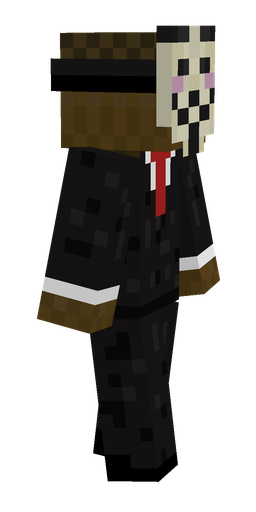 Black skin: body, right side render