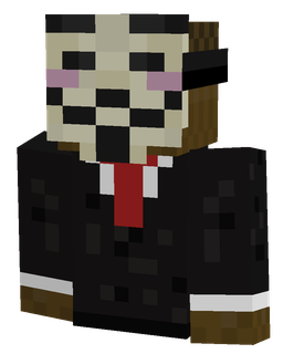 Black skin: bust render