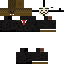 Black skin: raw texture render