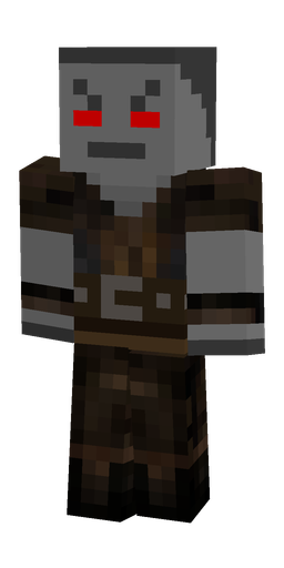 Black skin: body, front render