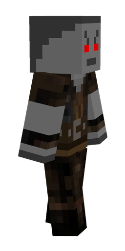 Black skin: body, right side render