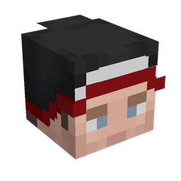 Black skin: head render