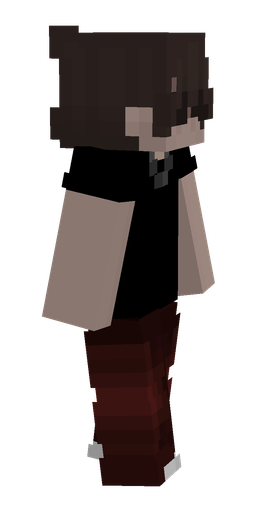 Black skin: body, right side render