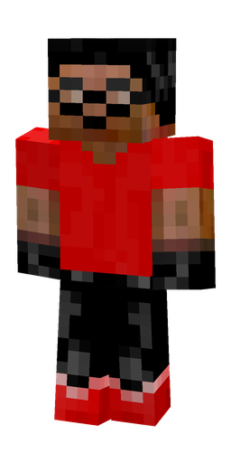 Black skin: body, front render