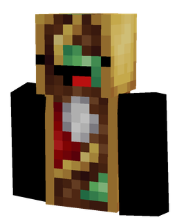 Brown skin: bust render