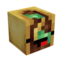 Brown skin: head render