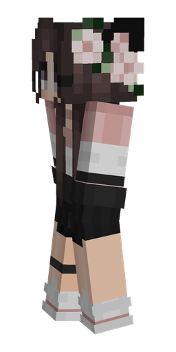 Black skin: body, left side render