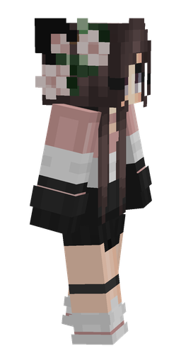 Black skin: body, right side render