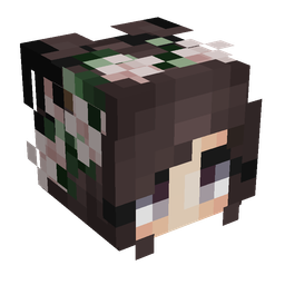 Black skin: head render
