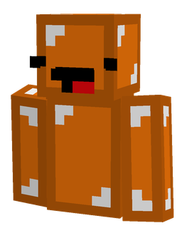 Brown skin: bust render