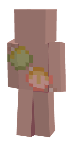 Red skin: body, front render