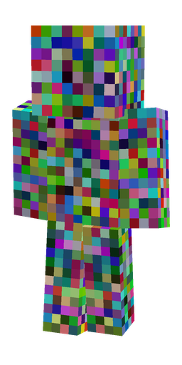 Blue skin: body, front render