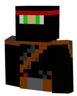Black skin: bust render