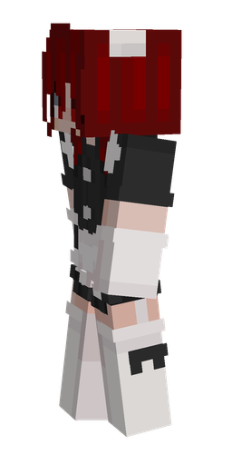 Black skin: body, left side render