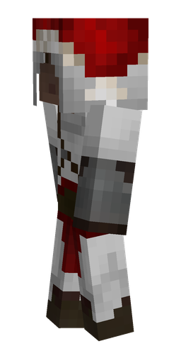 Black skin: body, left side render