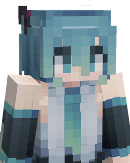 Blue skin: bust render