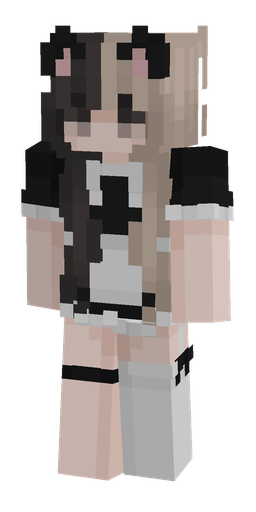 Black skin: body, front render