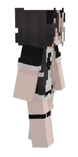 Black skin: body, right side render
