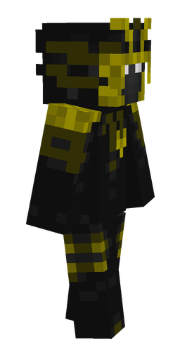 Black skin: body, right side render