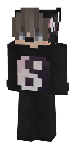 Black skin: body, front render