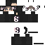 Black skin: raw texture render
