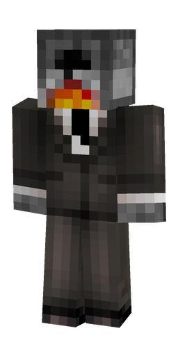 Black skin: body, front render
