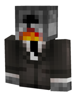 Black skin: bust render