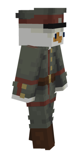 Black skin: body, right side render