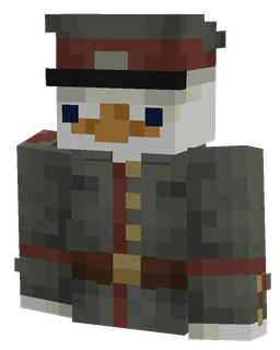 Black skin: bust render