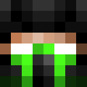 Black skin: face render