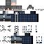 Black skin: raw texture render