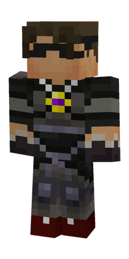 Black skin: body, front render