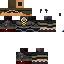 Black skin: raw texture render