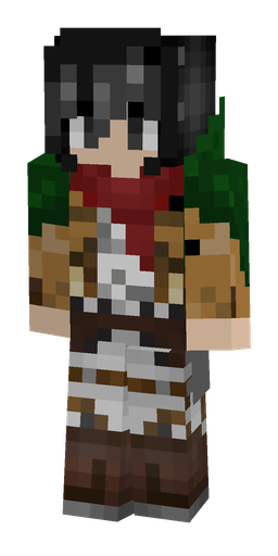 Black skin: body, front render