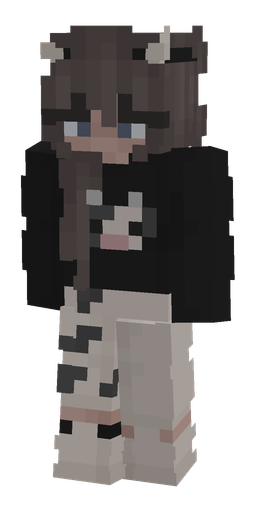 Black skin: body, front render