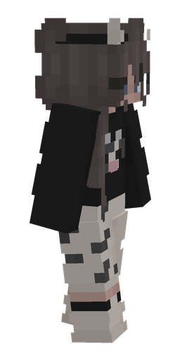 Black skin: body, right side render