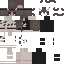 Black skin: raw texture render
