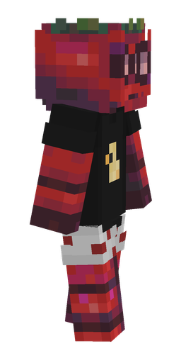 Black skin: body, right side render