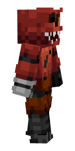 Black skin: body, right side render