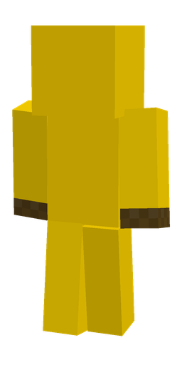 Brown skin: body, back render
