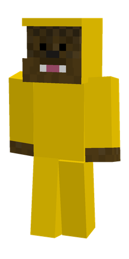 Brown skin: body, front render