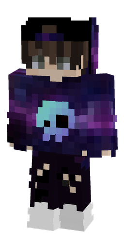 Black skin: body, front render