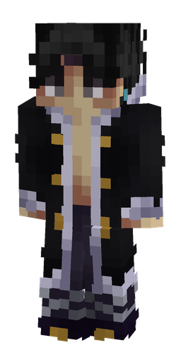 Black skin: body, front render