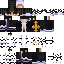 Black skin: raw texture render